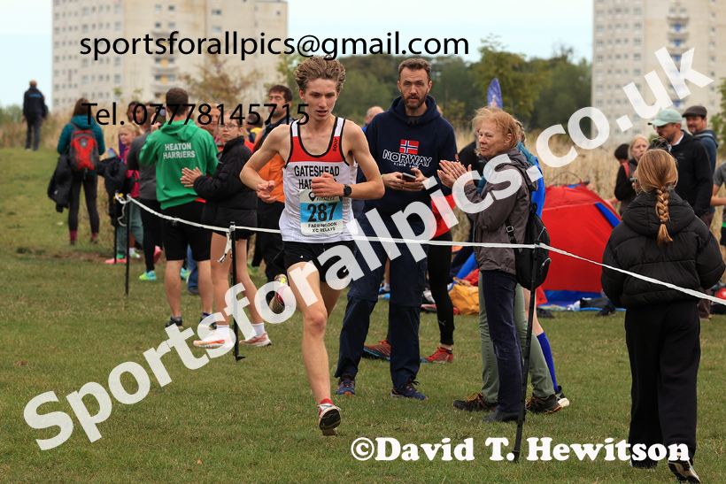 Mens and Womens under-17s, 2025 Farringdon Cross Country Relays, Sunderland. Photo: David T. Hewitson/Sports for All Pics